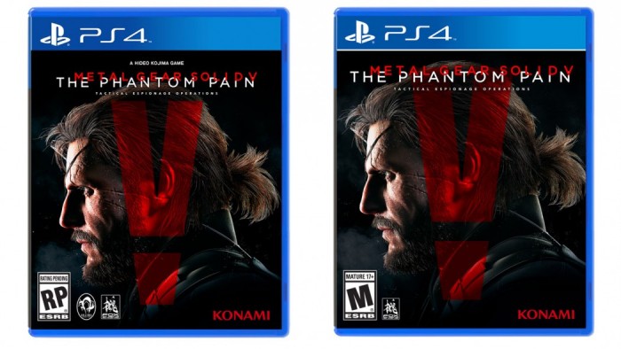 Imprima aqui a capa de Metal Gear Solid V com o nome de Hideo Kojima
