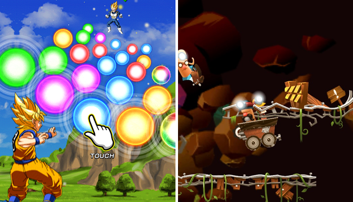 Dragon Ball Dokkan Battle e Cave Coaster são boas opções casuais, confira.