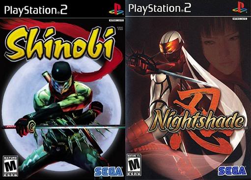 Para Sempre PS2: O retorno do ninja Shinobi!