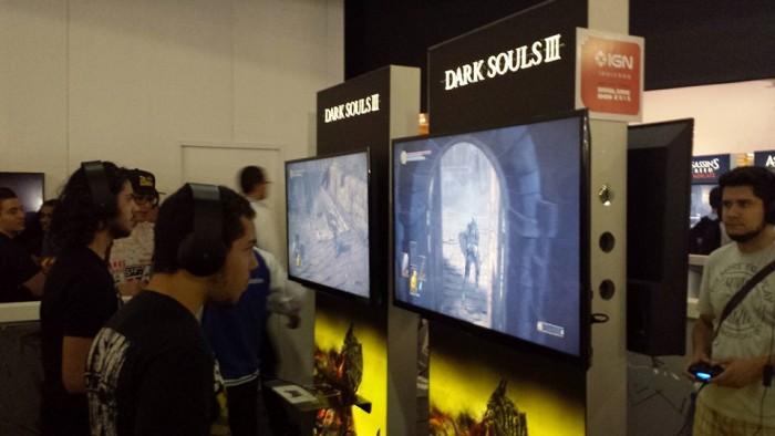 BGS 2015: Jogamos e testemunhamos muitas mortes em Dark Souls III