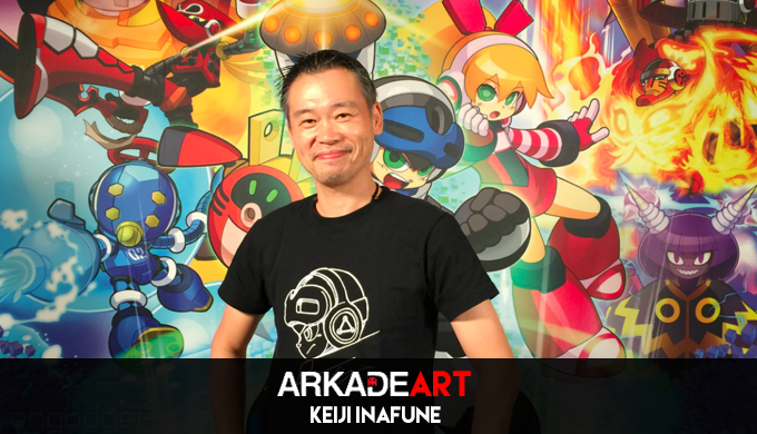 Arkade Art - Viajando pela arte de Keiji Inafune, com Megaman, Onimusha e muito mais