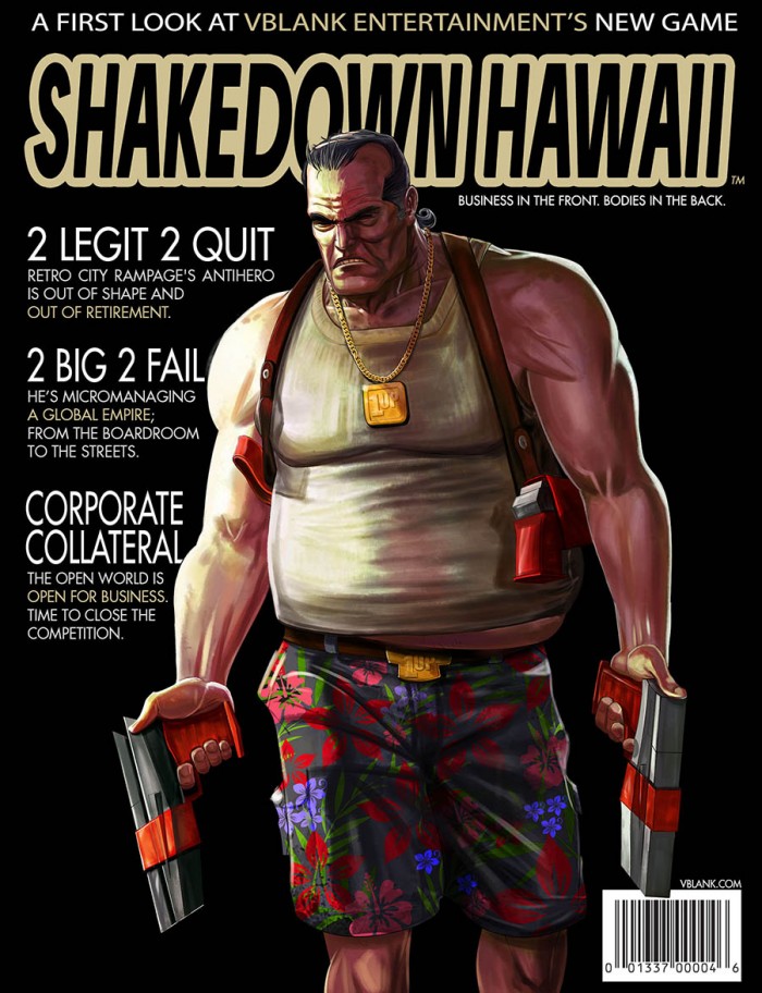 Shakedown Hawaii: anunciada a sequência "estilo 16-bit" do sucesso indie Retro City Rampage