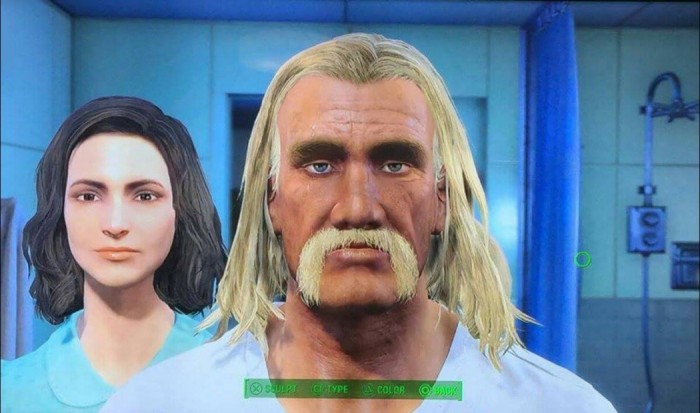 Os jogadores de Fallout 4 estão usando muito bem o criador de personagens do game
