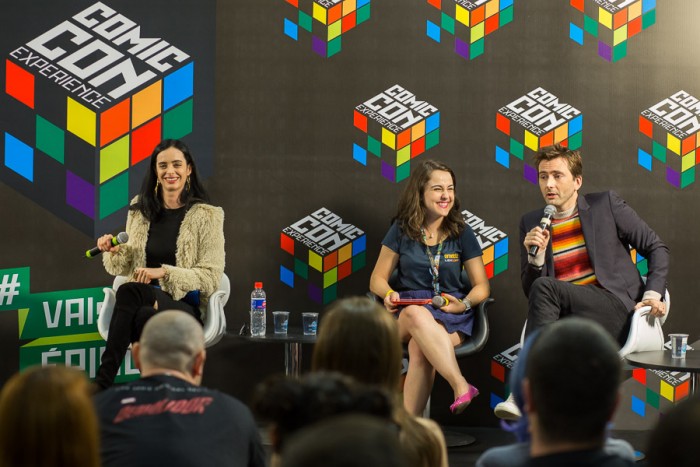 SAO PAULO, SP, 2015-12-04: Coletiva de imprensa da Serie Original Netflix, Jessica Jones. (Foto: Henrique Manreza)