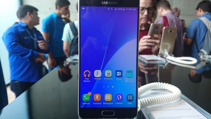 Samsung lançou seu intermediário Galaxy A em evento em São Paulo