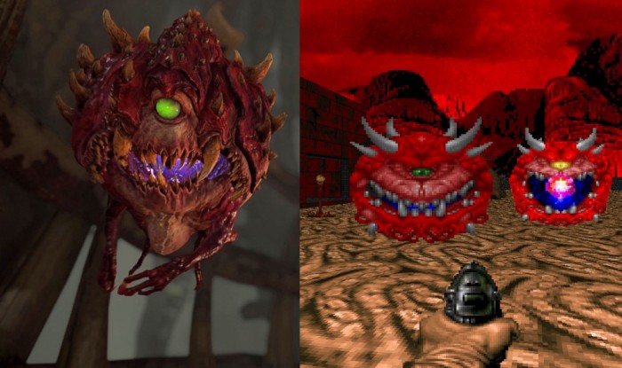 Compare os inimigos de Doom 4 com os antigos nas novas screenshots do jogo