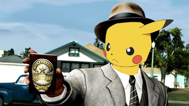 Pikachu vai virar detetive (e falar!) em seu novo game, Great Detective Pikachu!