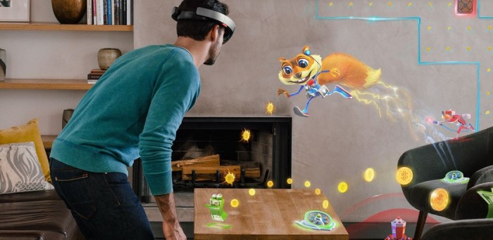 HoloLens, o óculos VR da Microsoft ganha preço, especificações técnicas e jogo do Conker