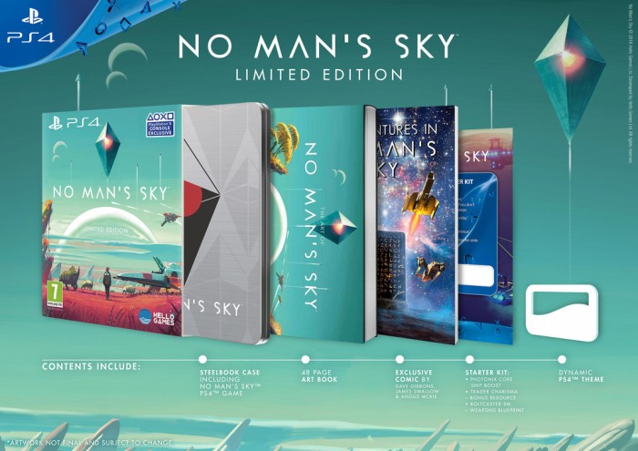 No Man's Sky ganha trailer, preço, data de lançamento e belíssimas edições de colecionador