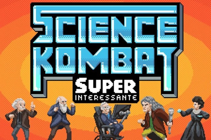 A luta pelo cientista mais forte continua com o jogo brasileiro Science Kombat
