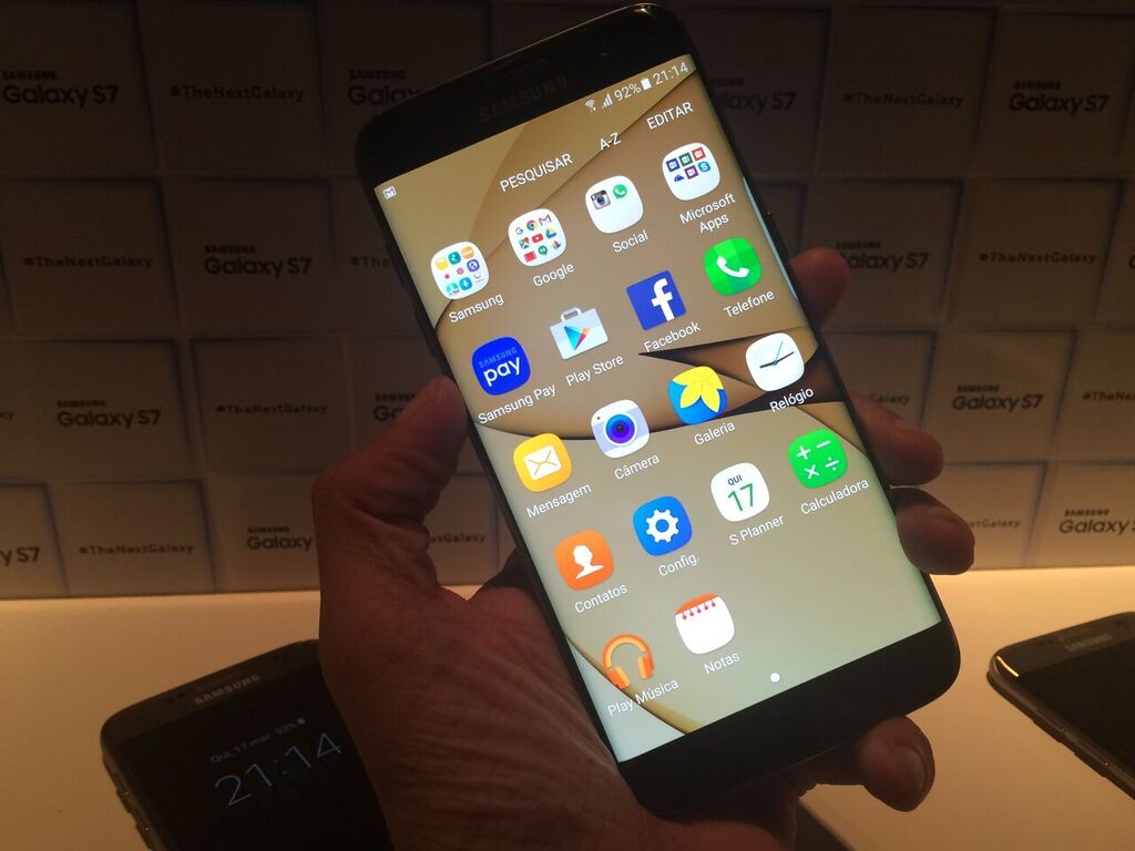 Samsung lançou seu Galaxy S7 e o S7 Edge em São Paulo. Veja nossas primeiras impressões