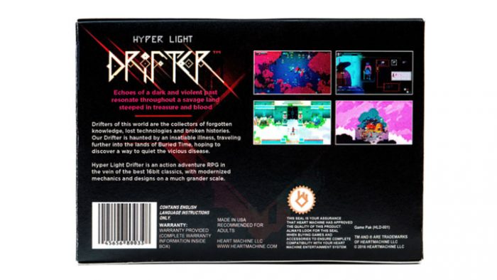 Edição especial de Hyper Light Drifter tem cartucho de Super Nintendo