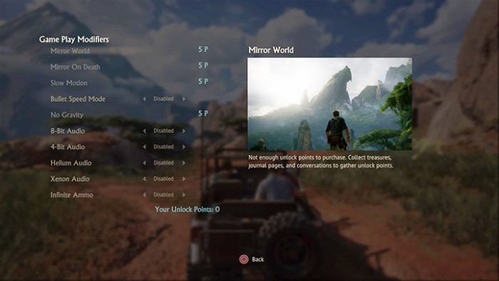 Uncharted 4 terá opções de filtros para quem quiser variar no visual do game