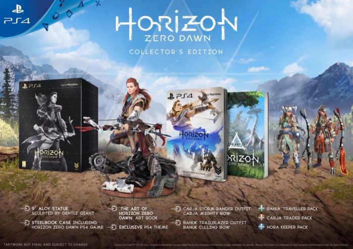 Horizon Zero Dawn ganha novo trailer, edição de colecionador... e é adiado para 2017