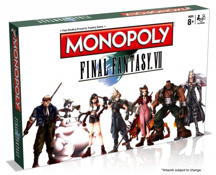 Vem aí o Monopoly oficial de Final Fantasy VII!