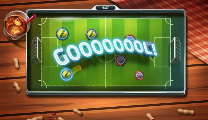 Super Button Soccer: Jogo brasileiro de futebol de botão é lançado no Steam