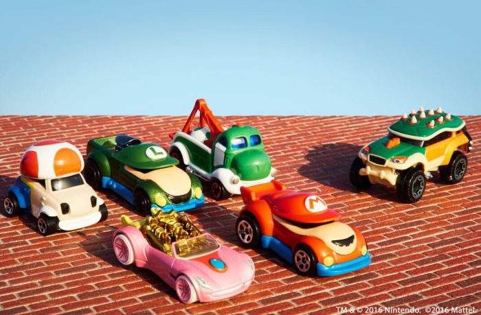 Mattel vai lançar carrinhos Hot Wheels inspirados em Super Mario!