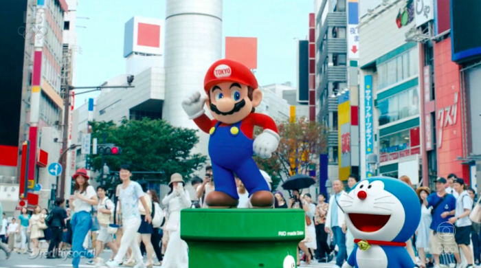Japão surpreende o mundo apresentando Mario, Oliver e mais para os Jogos de Tóquio em 2020