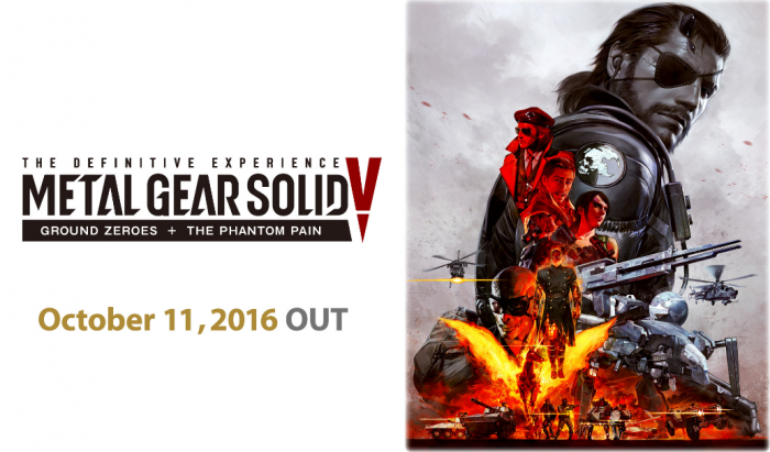 Konami anuncia Metal Gear Solid V: The Definitive Experience, que contará com Ground Zeroes e DLCs