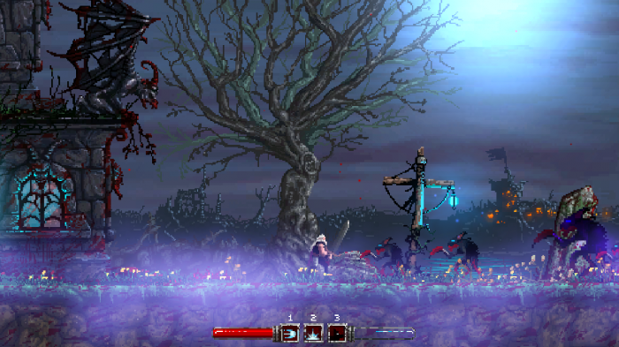 Slain Back from Hell: game que mistura Castlevania e heavy metal chegará em breve aos consoles!
