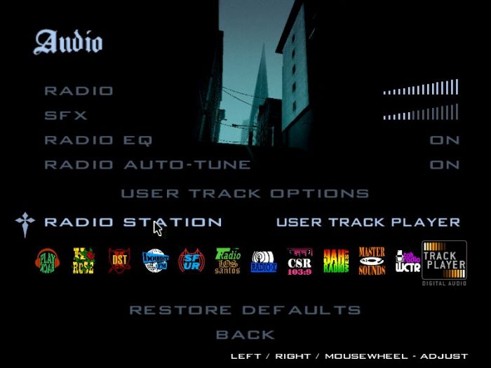 Sound Test Arkade Faixa 18 - As rádios de Grand Theft Auto