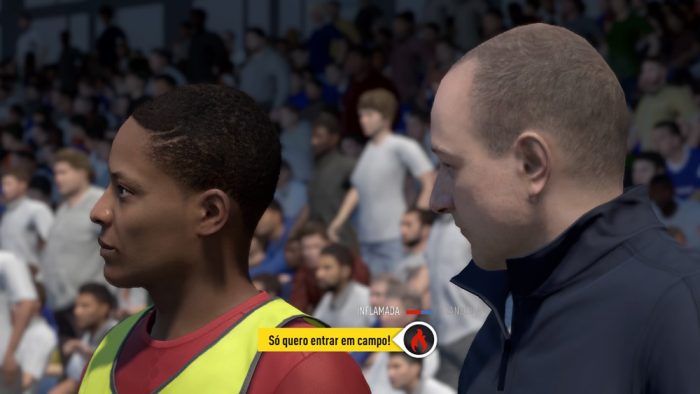 DEMO DO FIFA 17 A Jornada (Nos menus)