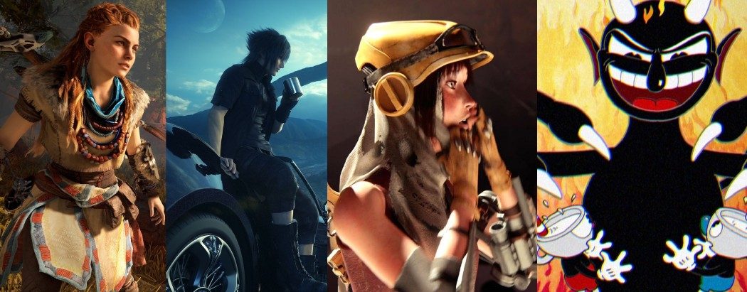 BGS 2016: Jogamos Horizon: Zero Dawn, Final Fantasy XV, Recore e Cuphead
