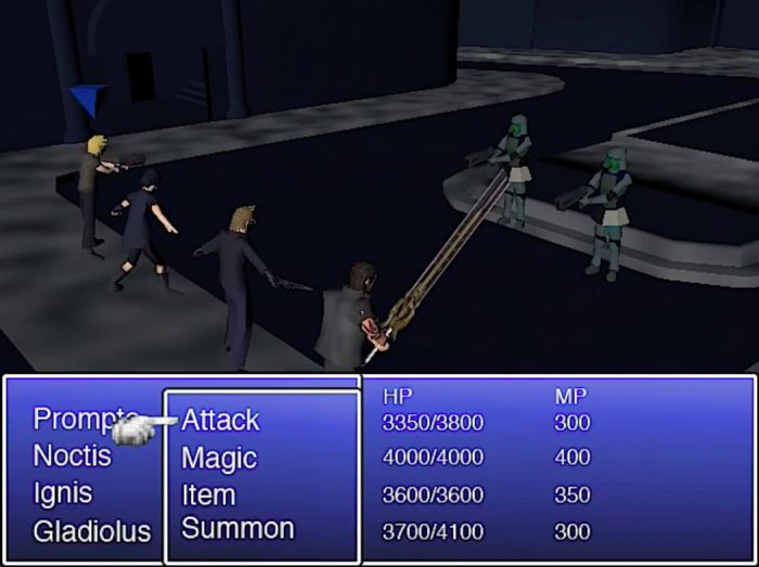 Este vídeo mostra como seria Final Fantasy XV rodando em um PSOne