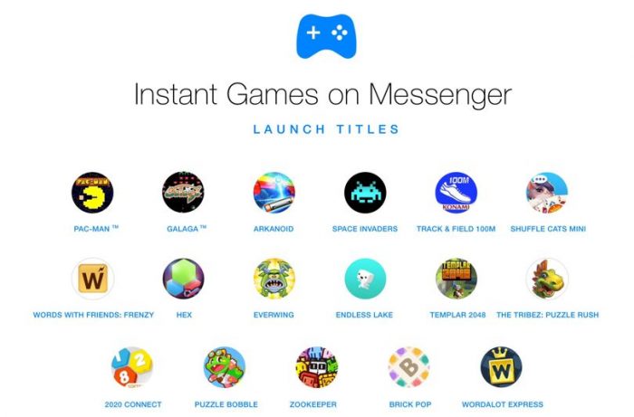 Agora é possível jogar Pac-Man e Space Invaders no Messenger do Facebook