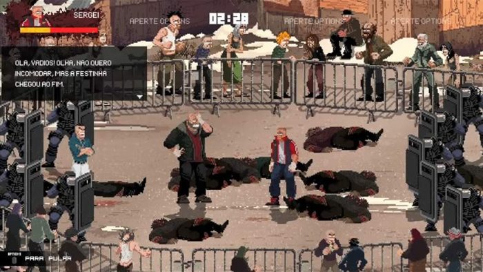 A invasão ao acampamento cigano de Mother Russia Bleeds
