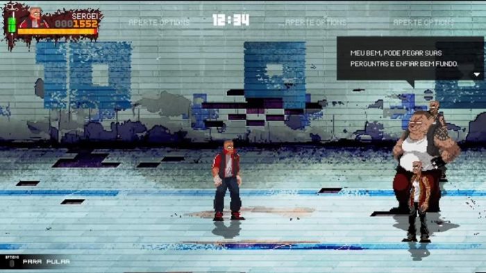 Alguns dos mais engraçados diálogos de Mother Russia Bleeds