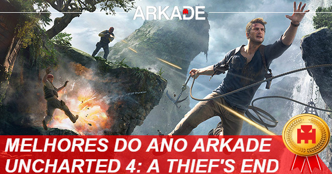 Melhores Jogos do Ano Arkade 2016: Uncharted 4 - A Thief's End