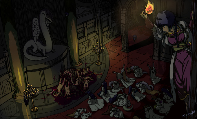 Shrine Of Orm é um dungeon crawler ambientando em um cenário de horror