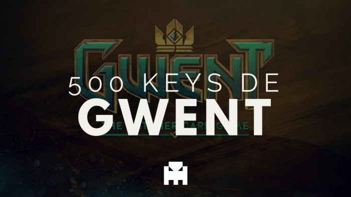 Temos 500 keys do Closed Beta de GWENT pra você