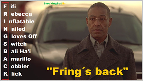 A volta de Gus foi "avisada" na segunda temporada. Imagem via Breaking Bad Brasil.