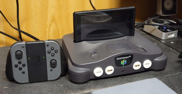 Esse cara transformou um Nintendo 64 em dock para o Nintendo Switch, e ficou bem legal!