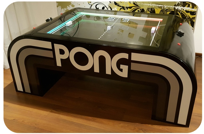 Conheça a mesa que transformou Pong em um jogo físico