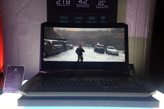 Acer anunciou sua nova linha gamer, com a família Predator em configurações extremas