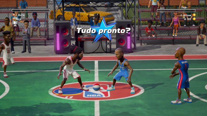 Análise Arkade: NBA Playgrounds se esforça para trazer o feeling de NBA Jam