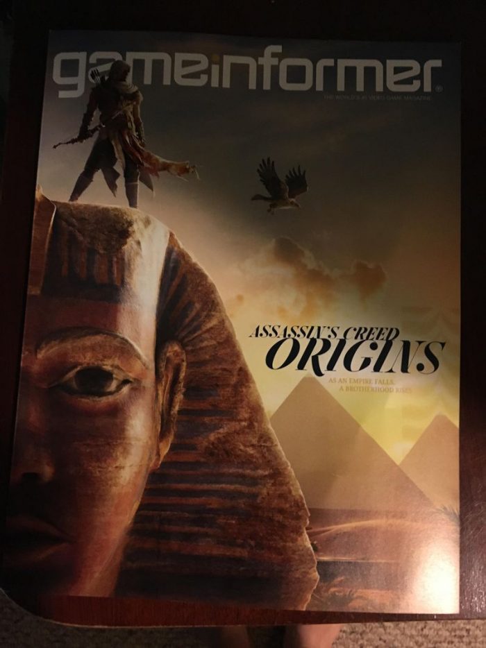 A revista Game Informer apresentou antes da hora diversos detalhes de Assassin's Creed Origins