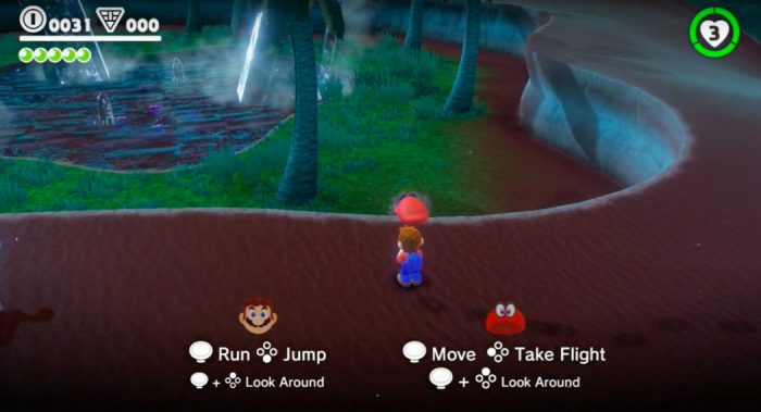 Super Mario Odyssey terá modo co-op, com o player 2 controlando um chapéu mágico