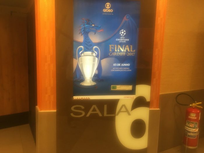 Arkade Fora da Caixa: Assistindo a final da UEFA Champions League no cinema