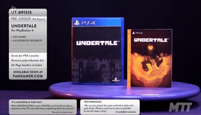 E3 2017: Undertale será lançado para Playstation 4 e Vita, e receberá edição de colecionador física!
