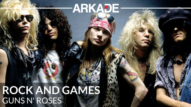 Rock and Games: Guns N' Roses, a banda mais homenageada dos games