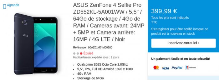 O site francês da Asus vazou informações e visual do Zenfone 4