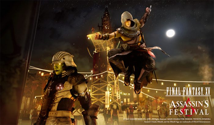 Final Fantasy XV vai receber evento temático de... Assassin's Creed (?!)