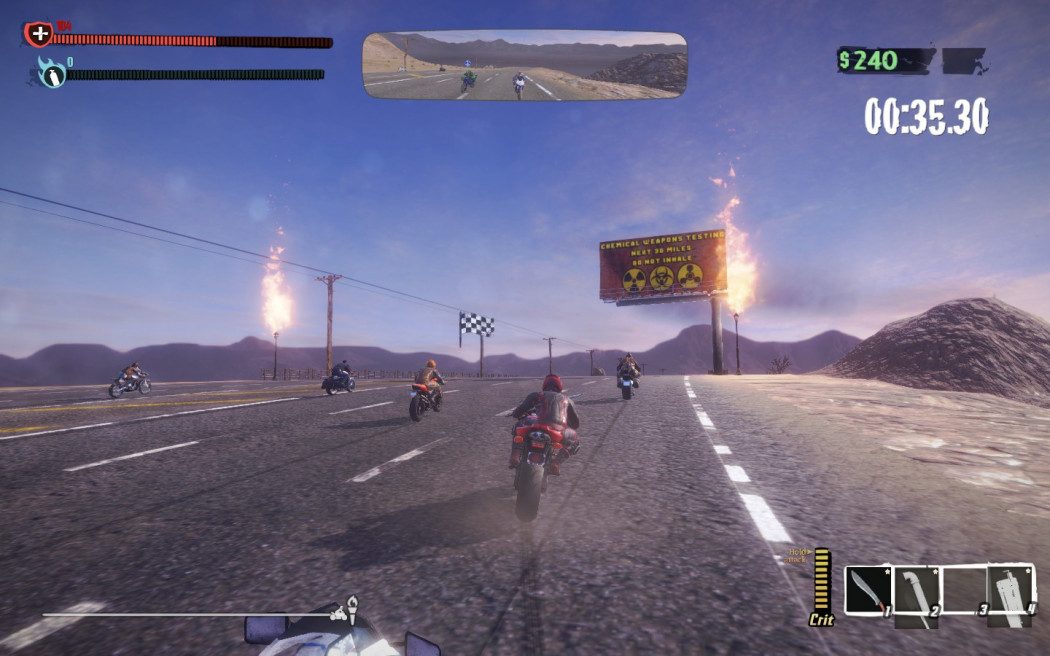 Análise Arkade: Acelere sua moto e libere sua brutalidade em Road Redemption