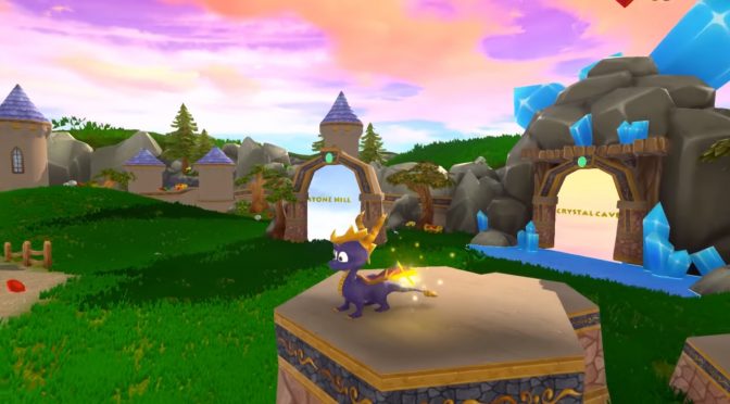 Fã está produzindo um incrível remake de Spyro the Dragon com a Unreal Engine