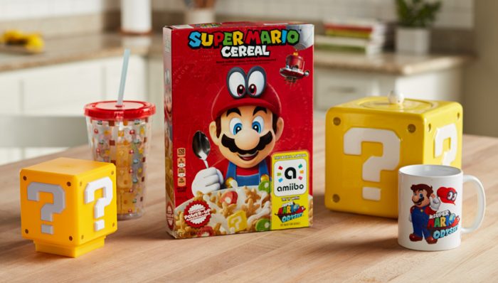 A Kellogg's vai lançar nos EUA cereais do Super Mario: cada caixa é um Amiibo.