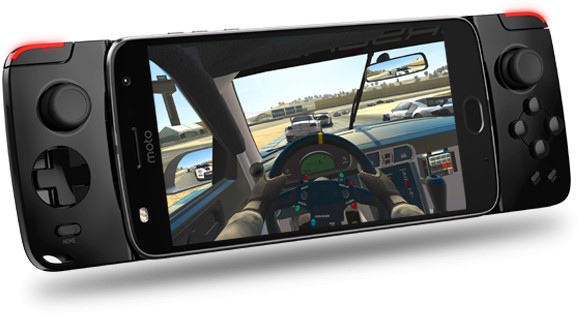 Jogamos com o Moto Snap Gamepad, o controle para games da linha Z da Motorola